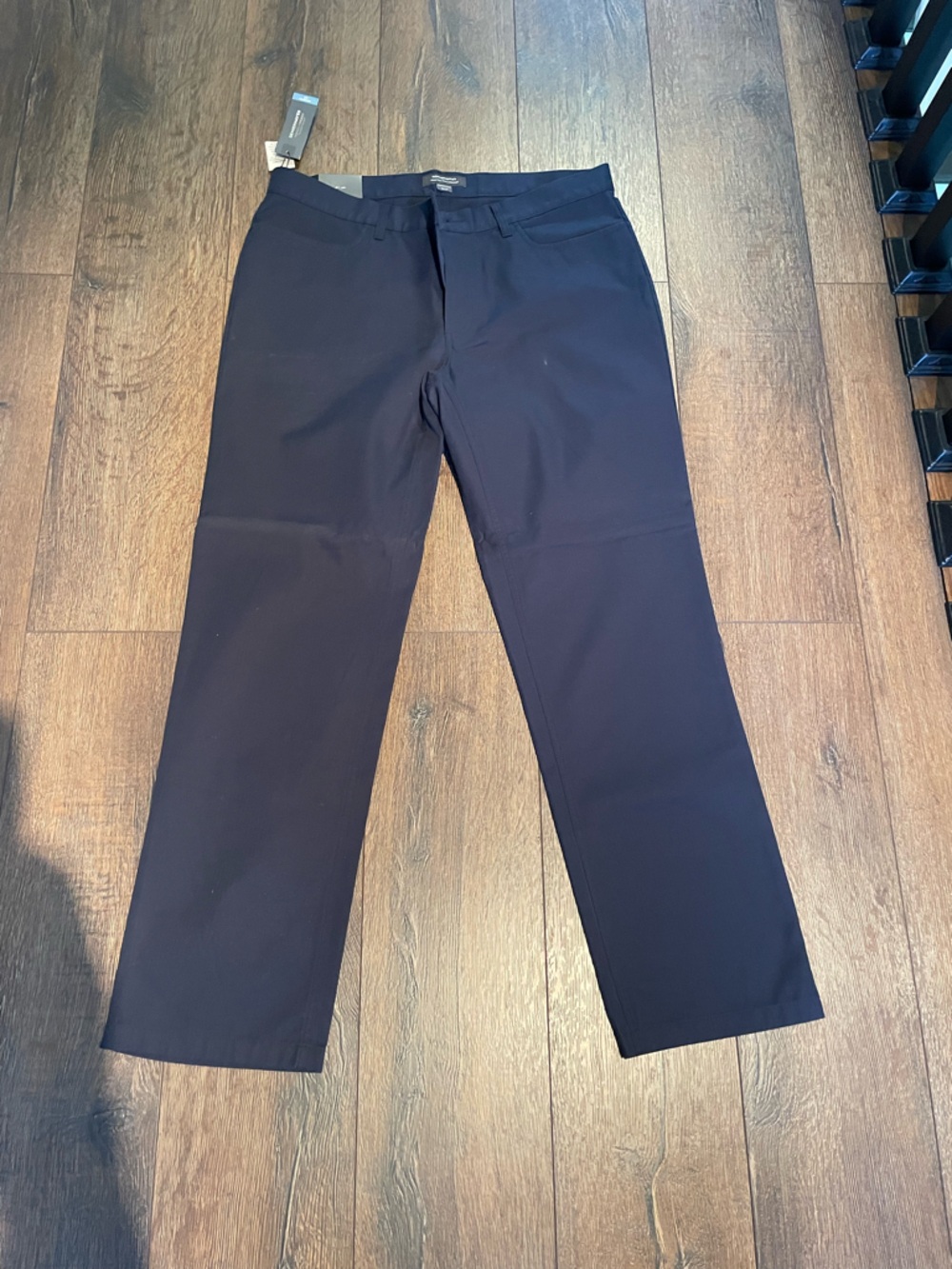 Denver Hayes Men's Dark Navy Dress Pants